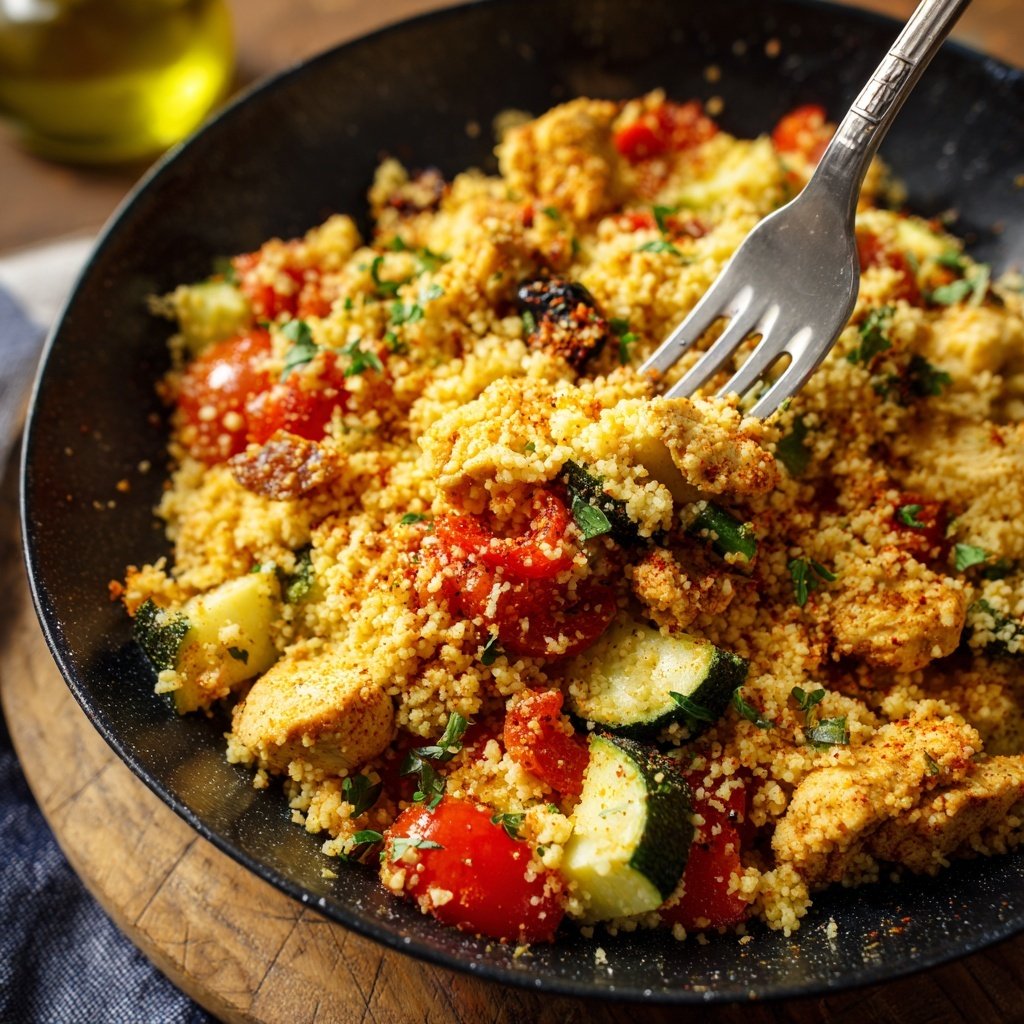 Mediterranean Chicken Bowls with Couscous