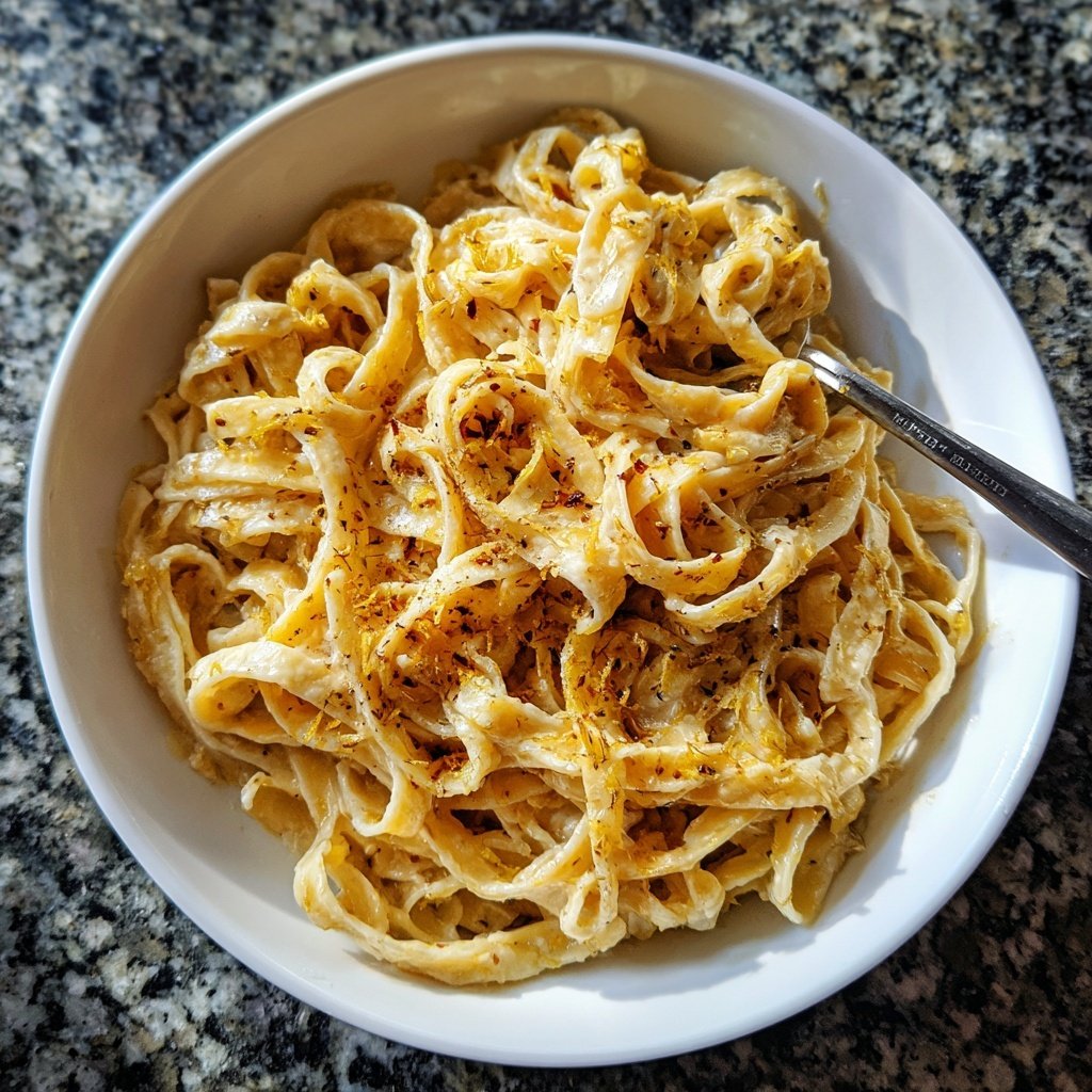 Roasted Fennel Pasta Lemon Zest