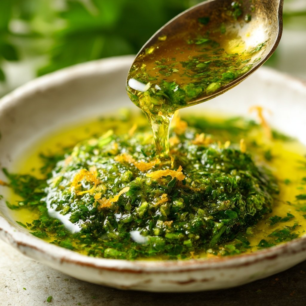 Lemon Parsley Green Vinaigrette