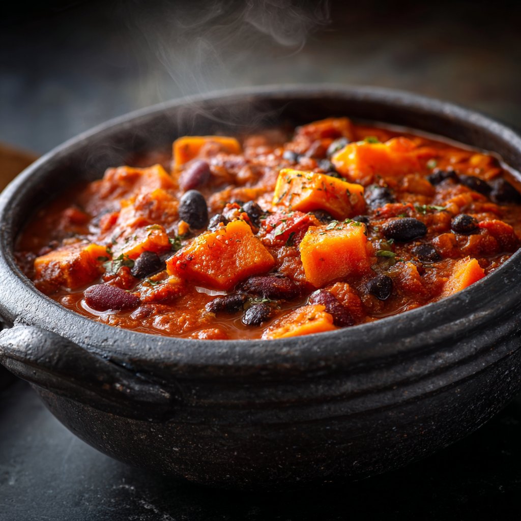 Smoky Sweet Potato Chili