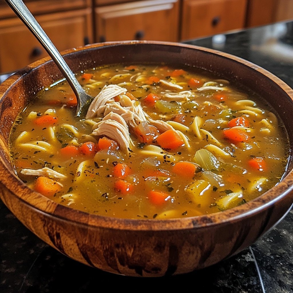 Ultimate Healing Chicken Noodle Soup