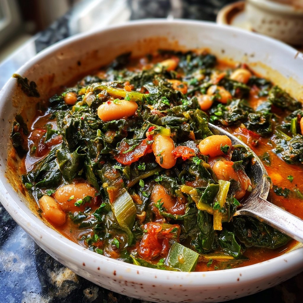 Kale White Bean Ragout
