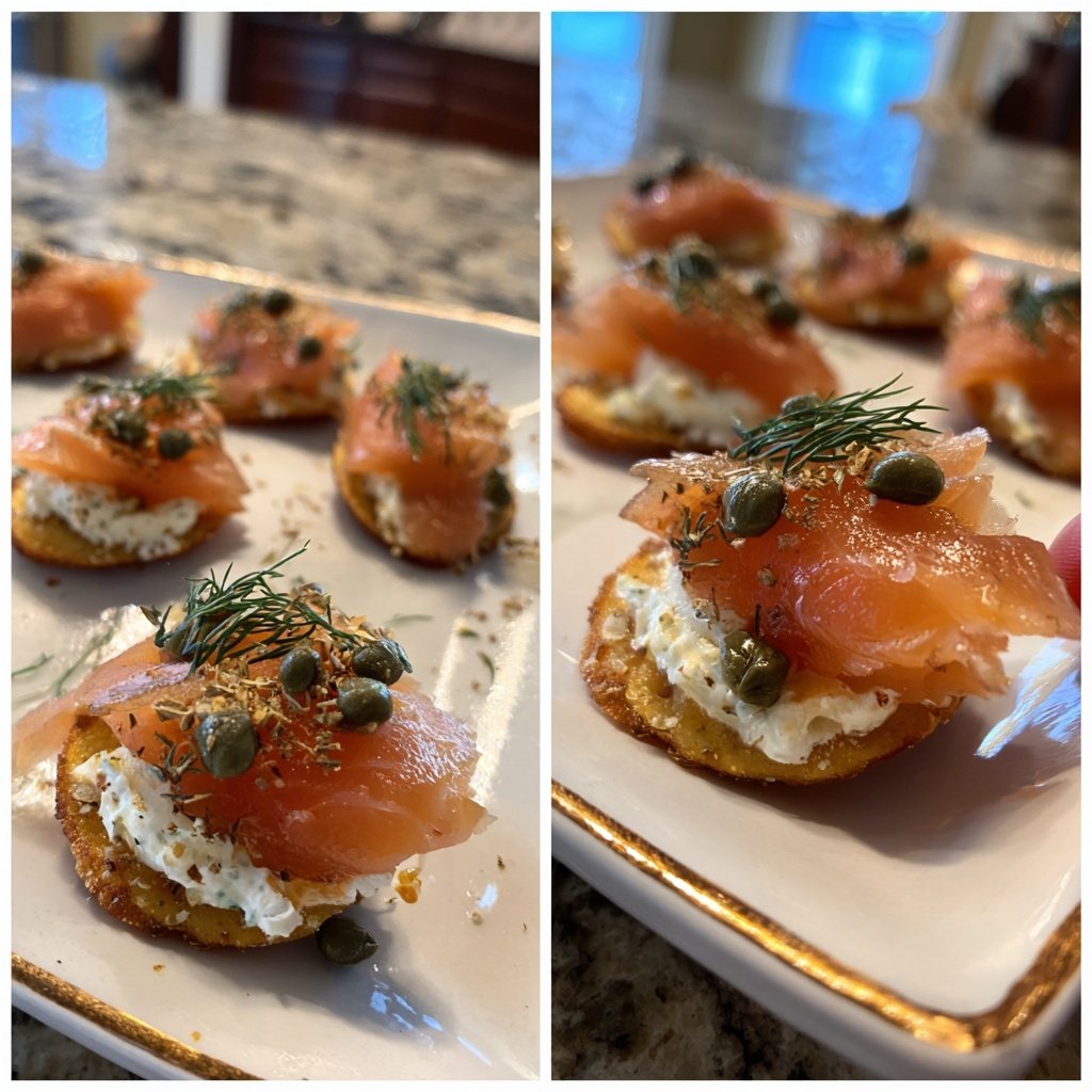 Smoked Salmon Appetizer Bites