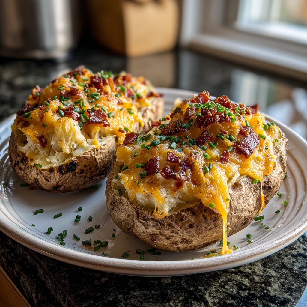 Twice-Baked Loaded Potatoes