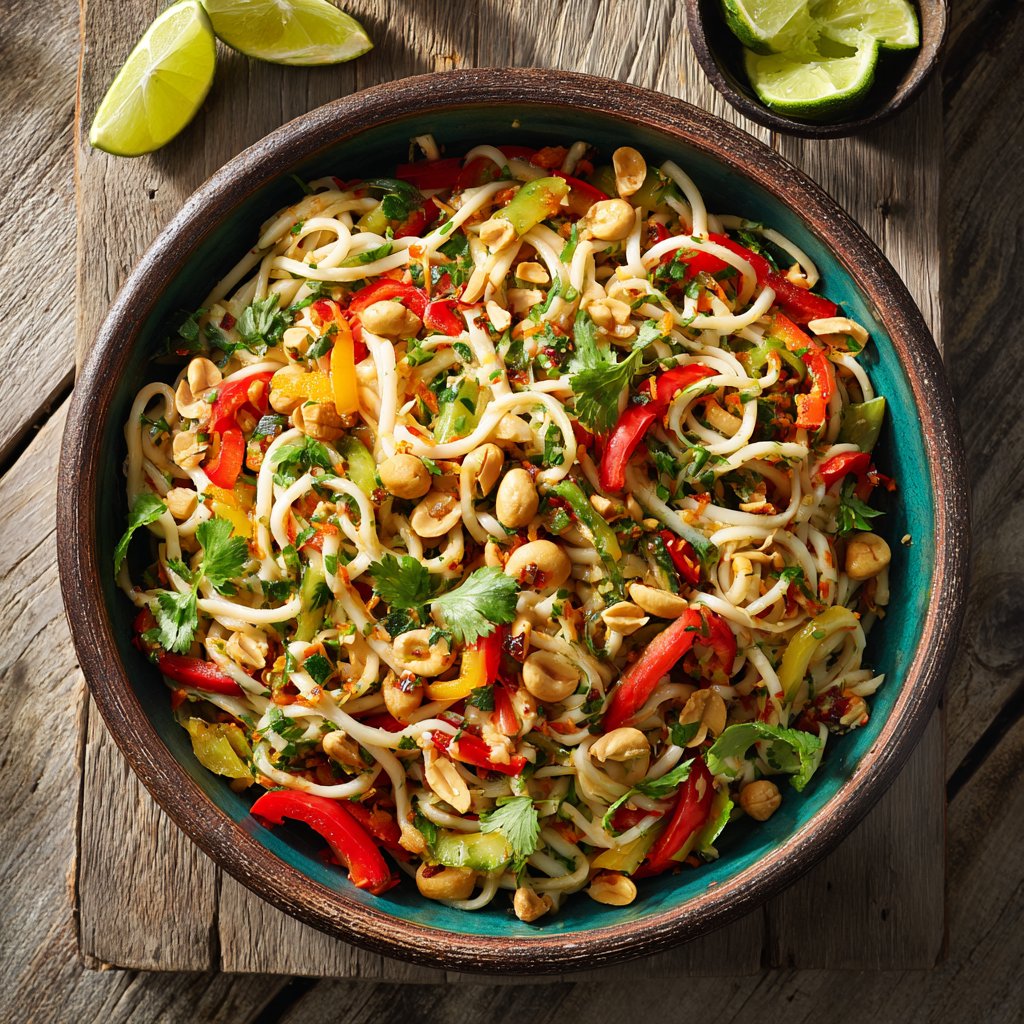 Tasty Thai-Inspired Noodle Salad