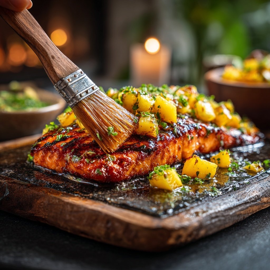 Tropical Mango Salmon Marinade