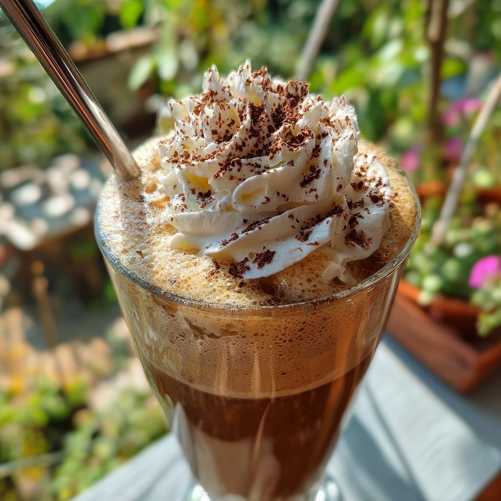 Vietnamese Coffee Vanilla Frappe