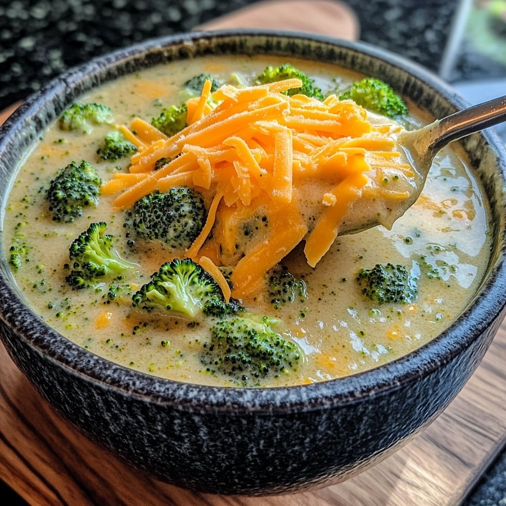 Comfort Broccoli Cheddar Soup​