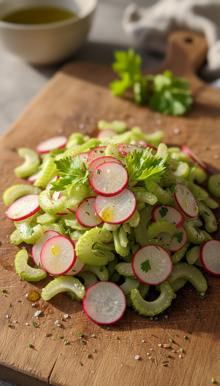 Celery and Radish Salad